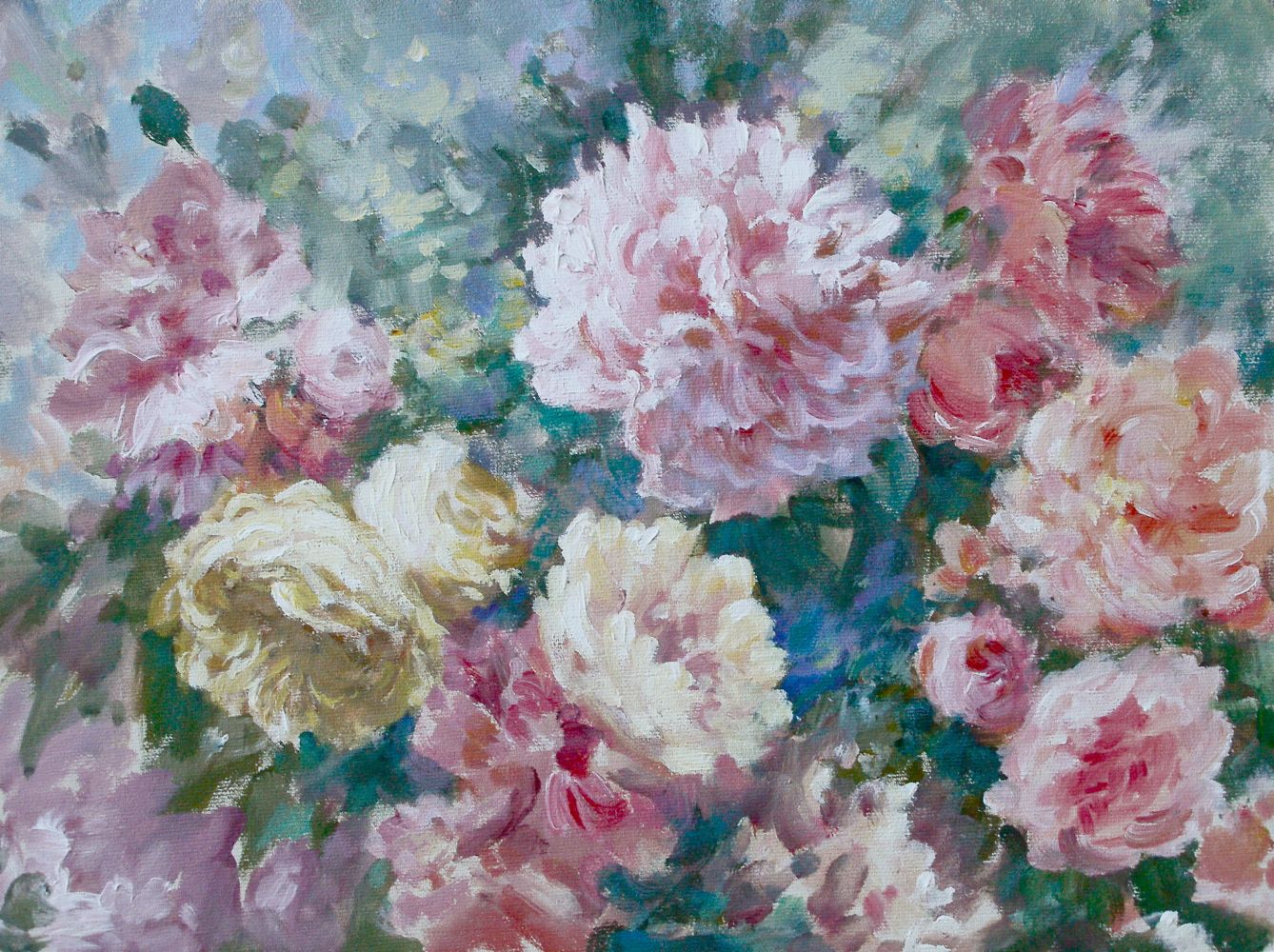 FLOWERS MIXED by Bob Haberfield 1995