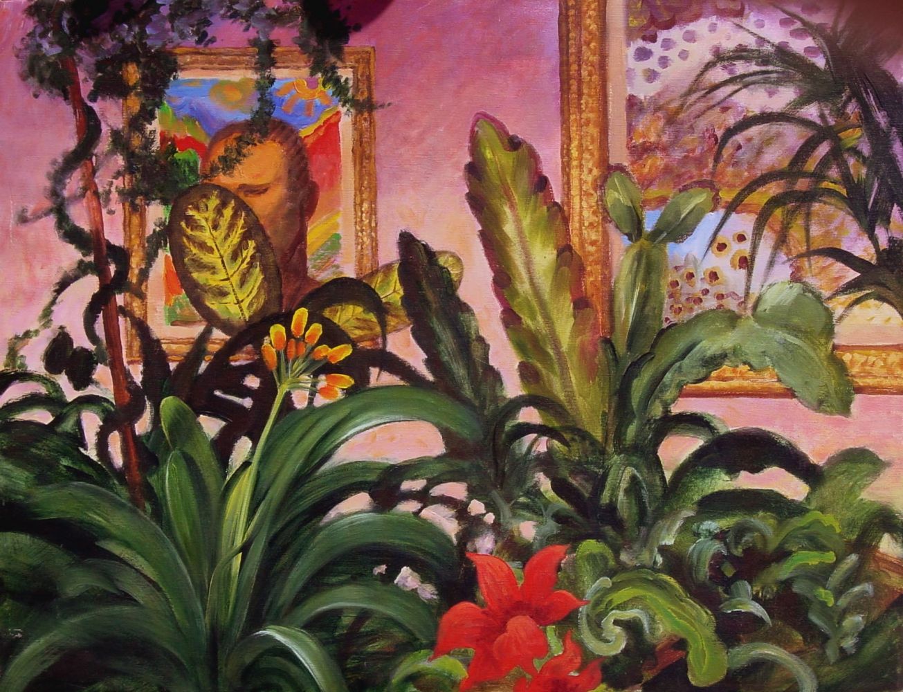 STILL LIFE - STUDIO IN LEOMINSTER by Bob Haberfield 1994