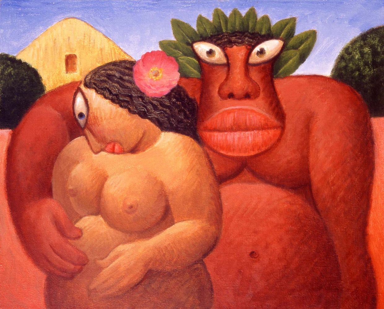 BUZZ AND MIN by Bob Haberfield 2002