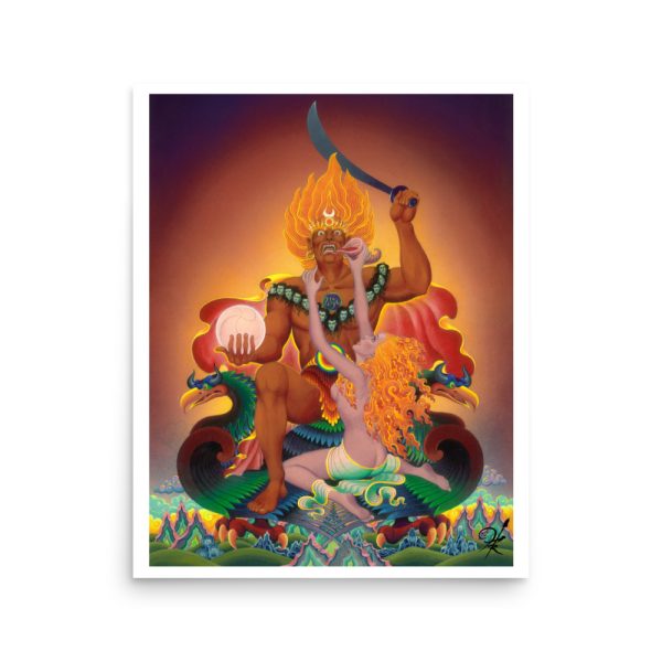 The Eternal Champion Giclée print The Eternal Champion Giclée print
