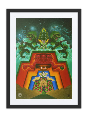 Doorways in the Sand Framed Giclée Print Doorways in the Sand Framed Giclée Print