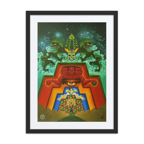 Doorways in the Sand Framed Giclée Print Doorways in the Sand Framed Giclée Print