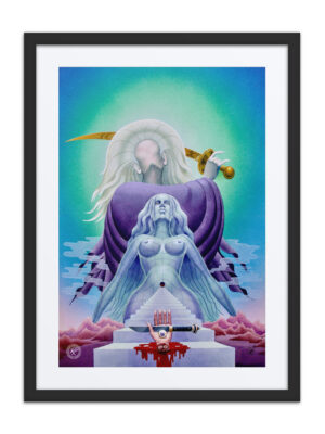The King of the Swords Framed Giclée Print The King of the Swords Framed Giclée Print