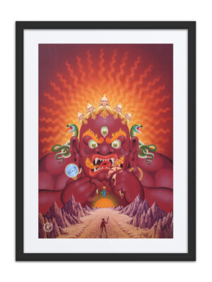 The Knight of the Swords Framed Giclée Print