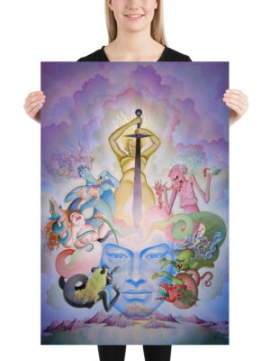 enhanced-matte-paper-poster-in-24x36-person-67fa97609ed43.jpg The Phoenix in Obsidian Poster 61cm x 91.5cm
