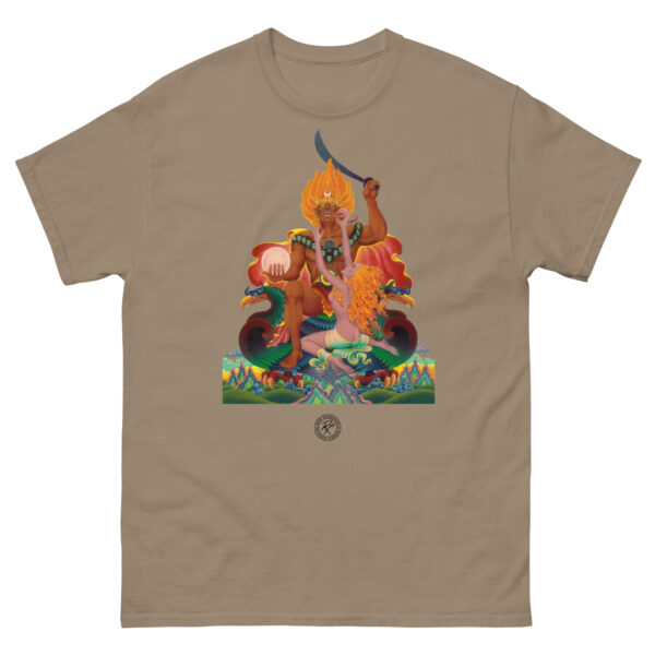 unisex-classic-tee-brown-savana-front-67fbb7680bf81.jpg The Eternal Champion T-shirt