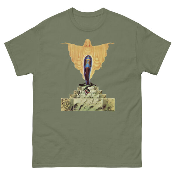 unisex-classic-tee-military-green-front-67fbaff635377.jpg The Runestaff 2 T-shirt