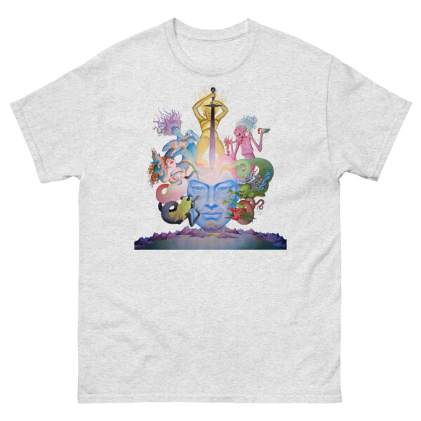 unisex-classic-tee-ash-front-68178f379fe9a.jpg Phoenix in Obsidian T-shirt