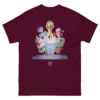 unisex-classic-tee-maroon-front-68178f3773a3a.jpg Phoenix in Obsidian T-shirt