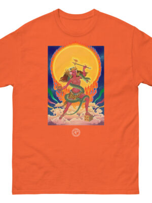 unisex-classic-tee-orange-front-681780254d2ec.jpg The Big Time T-shirt