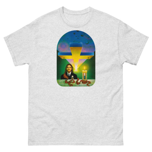 unisex-classic-tee-ash-front-68cc530e8b109.jpg Behold The Man T-shirt