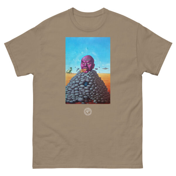 unisex-classic-tee-brown-savana-front-68b5f04a28b9c.jpg The Philosophers Stone T-shirt