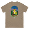 unisex-classic-tee-brown-savana-front-68cc530e6ac17.jpg Behold The Man T-shirt