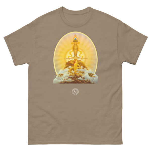 unisex-classic-tee-brown-savana-front-68cd05405babf.jpg The Sword Of The Dawn 2 T-shirt