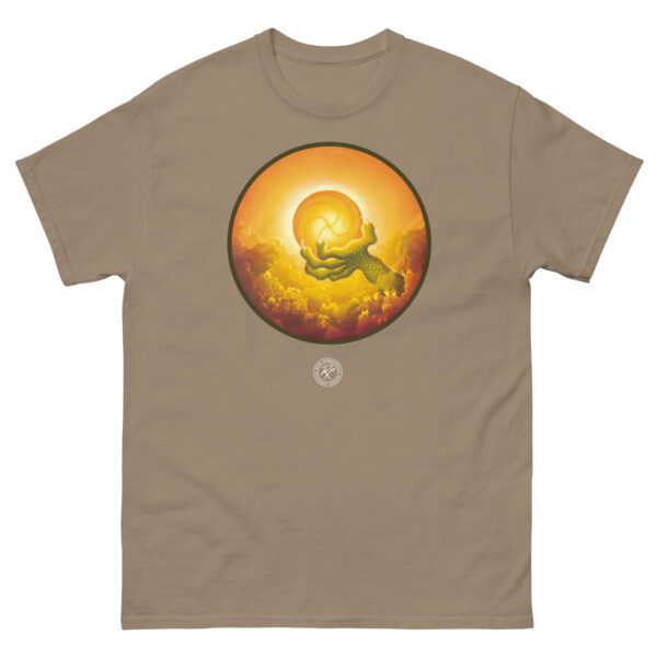 unisex-classic-tee-brown-savana-front-68d03f491c634.jpg The Dragon Masters T-shirt