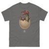 unisex-classic-tee-charcoal-front-68b59b5c745bf.jpg Cryptozoic Dino Egg T-shirt