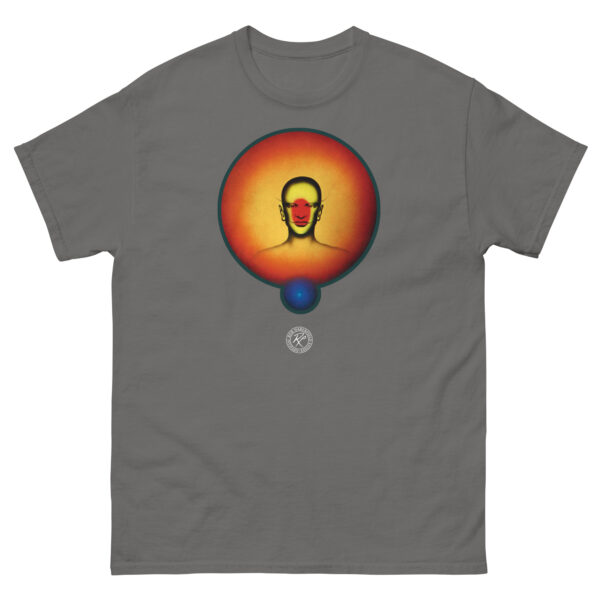 unisex-classic-tee-charcoal-front-68d0fe17d2a07.jpg Star King T-shirt