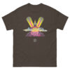 unisex-classic-tee-dark-chocolate-front-68c8545503f76.jpg The Singing Citadel T-shirt a Michael Moorcock book cover T-shirt by Bob Haberfield