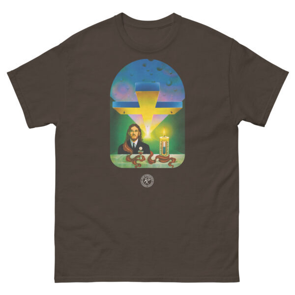 unisex-classic-tee-dark-chocolate-front-68cc530e4dd49.jpg Behold The Man T-shirt