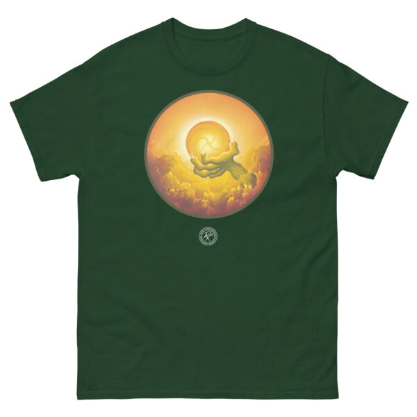 unisex-classic-tee-forest-green-front-68d03f48f38fc.jpg The Dragon Masters T-shirt