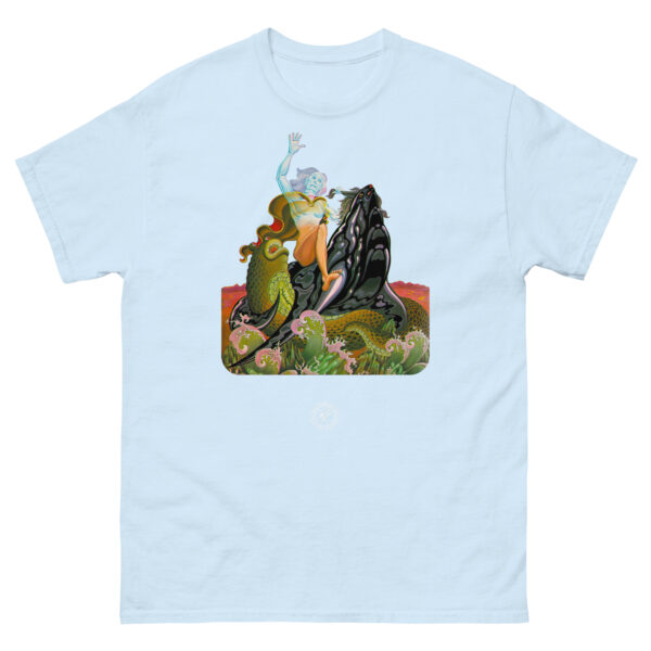 unisex-classic-tee-light-blue-front-68c455b3db809.jpg The Time Dweller T-shirt