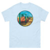 unisex-classic-tee-light-blue-front-68d0fd09f3c7d.jpg The Man In The Maze T-shirt