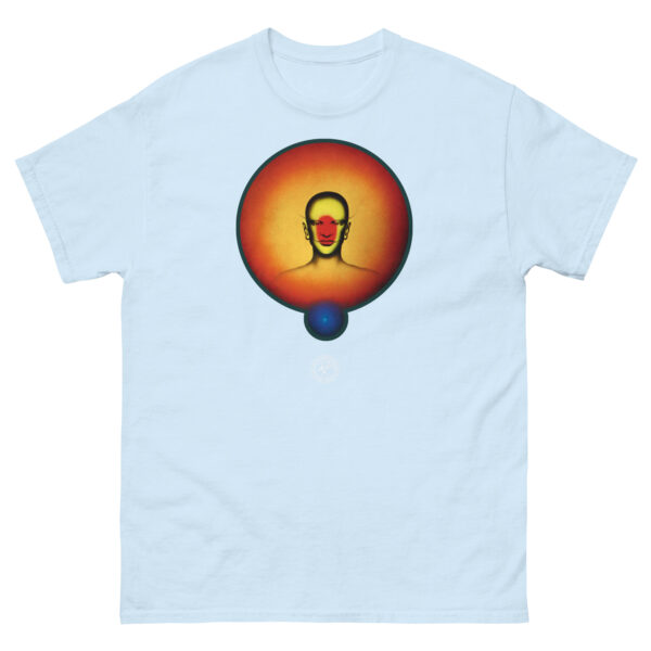 unisex-classic-tee-light-blue-front-68d0fe17ecc7f.jpg Star King T-shirt