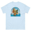 unisex-classic-tee-light-blue-front-68d15eb9852fd.jpg The Mind Parasites 3 retro T-shirt