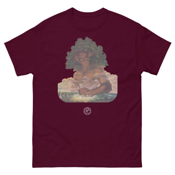 unisex-classic-tee-maroon-front-68b5a6810595f.jpg Son of the Tree T-shirt