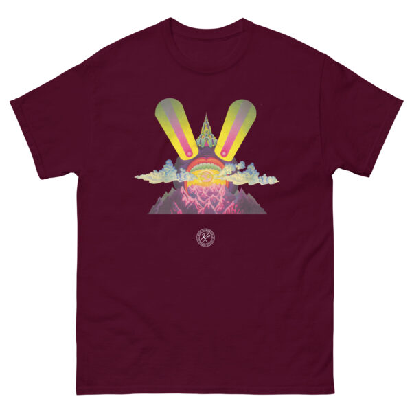 unisex-classic-tee-maroon-front-68c8545506d39.jpg The Singing Citadel T-shirt