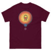unisex-classic-tee-maroon-front-68d0fe17c367c.jpg Star King T-shirt