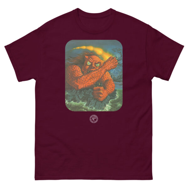 unisex-classic-tee-maroon-front-68dc3fc168afd.jpg The Shores of Death