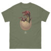 unisex-classic-tee-military-green-front-68b59b5c7b4f0.jpg Cryptozoic Dino Egg T-shirt