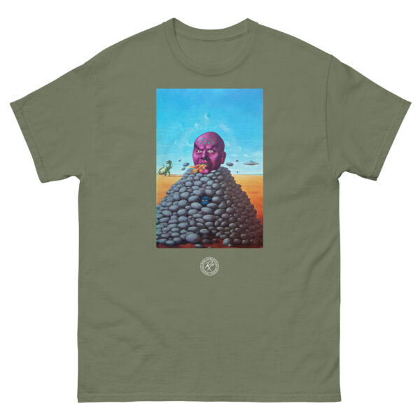 unisex-classic-tee-military-green-front-68b5f04a15dca.jpg The Philosophers Stone T-shirt