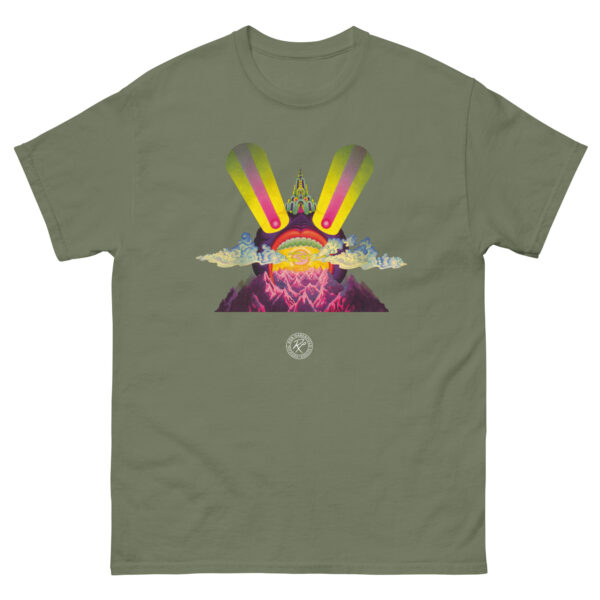 unisex-classic-tee-military-green-front-68c8545518e9e.jpg The Singing Citadel T-shirt