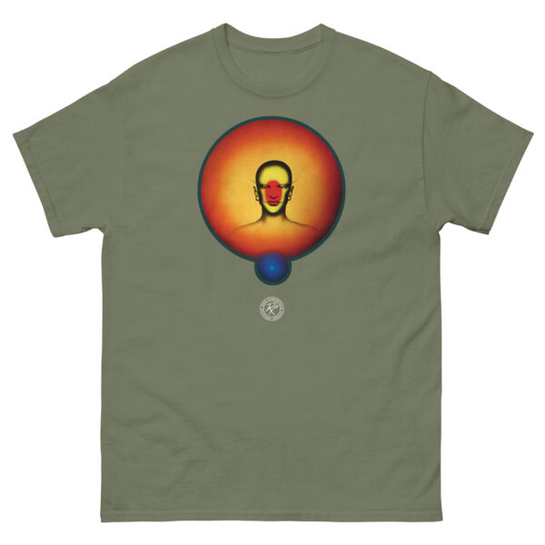 unisex-classic-tee-military-green-front-68d0fe17d671e.jpg Star King T-shirt