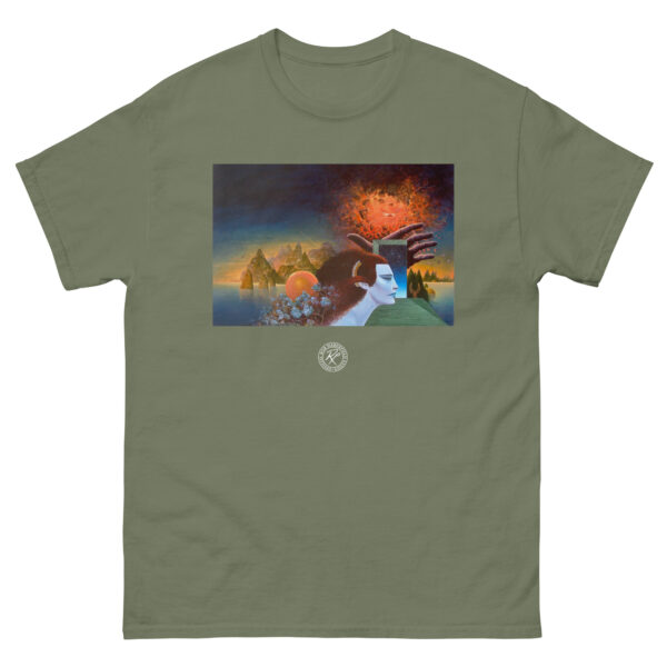 unisex-classic-tee-military-green-front-68d17132d2508.jpg Star Gate T-shirt