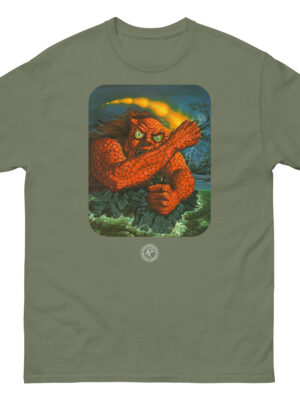 The Shores of Death T-shirt painted by Bob Haberfield.jpg The Shores of Death T-shirt painted by Bob Haberfield
