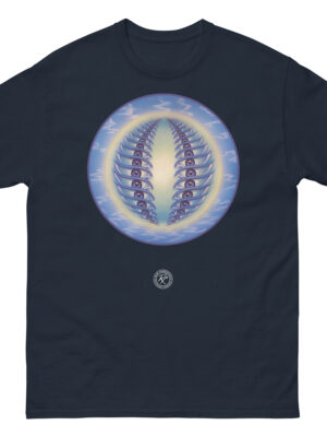 unisex-classic-tee-navy-front-68d040cf20a9c.jpg The Eyes Of The Overworld now available at the bob Haberfield art shop