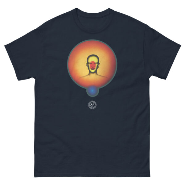 unisex-classic-tee-navy-front-68d0fe17c5a5b.jpg Star King T-shirt