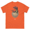 unisex-classic-tee-orange-front-68b59b5c8340e.jpg Cryptozoic Dino Egg T-shirt