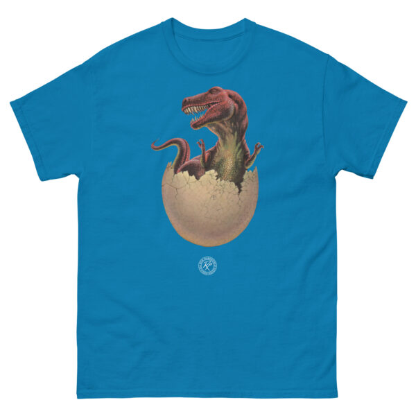 unisex-classic-tee-sapphire-front-68b59b5c6e389.jpg Cryptozoic Dino Egg T-shirt