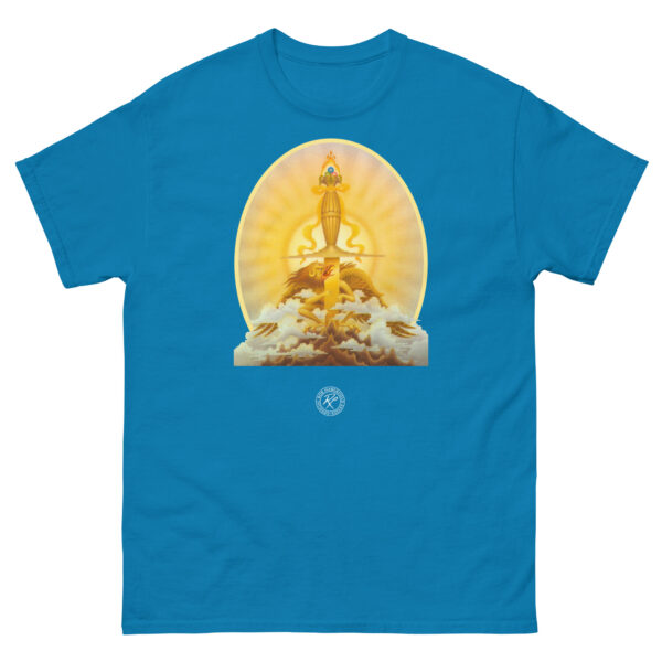 unisex-classic-tee-sapphire-front-68cd054044bcc.jpg The Sword Of The Dawn 2 T-shirt
