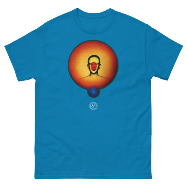 unisex-classic-tee-sapphire-front-68d0fe17cf3ef.jpg Star King T-shirt