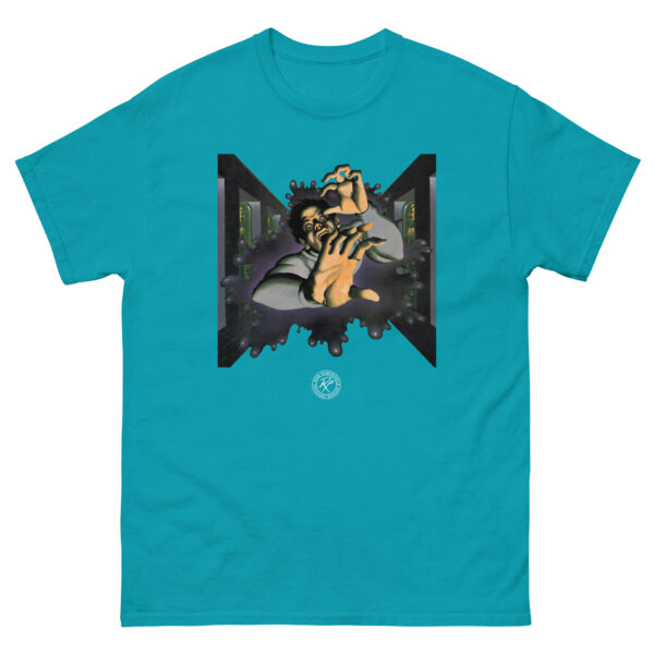 unisex-classic-tee-tropical-blue-front-68b5f2cab22ff.jpg The Black Corridor T-shirt