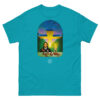 unisex-classic-tee-tropical-blue-front-68cc530e6518c.jpg Behold The Man T-shirt