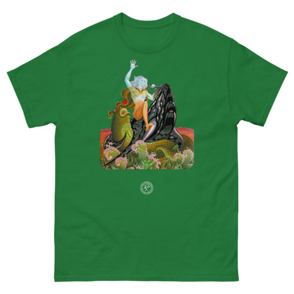 unisex-classic-tee-turf-green-front-68c455b3b2d49.jpg The Time Dweller T-shirt