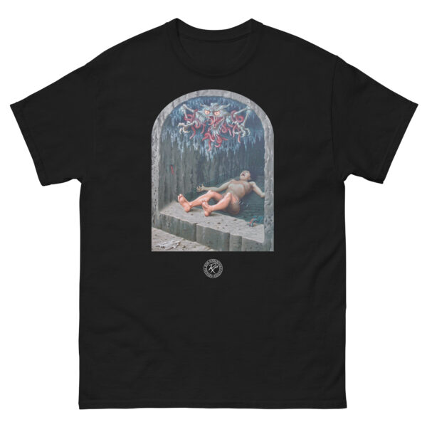 unisex-classic-tee-black-front-68fd1dd9582b9.jpg Cold Fear T-shirt