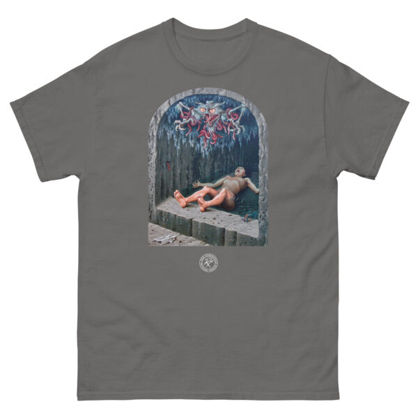 unisex-classic-tee-charcoal-front-68fd1dd965074.jpg Cold Fear T-shirt
