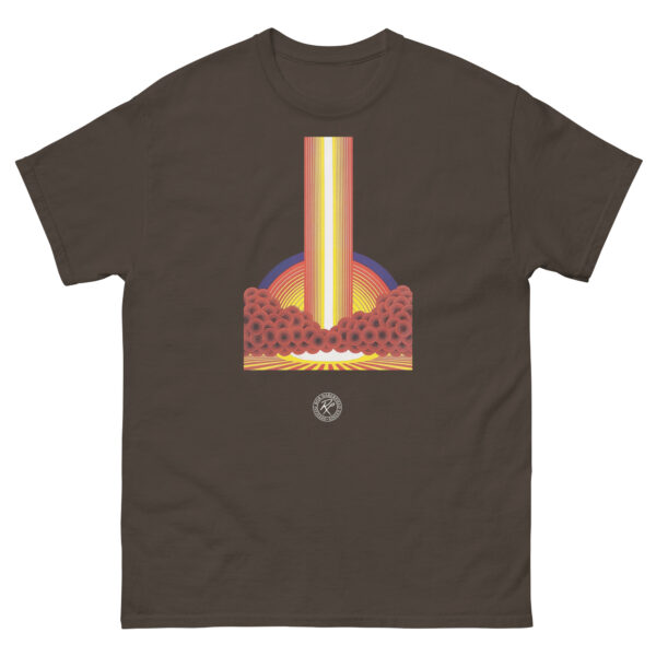unisex-classic-tee-dark-chocolate-front-68f5fb3c98725.jpg Blast Off T-shirt